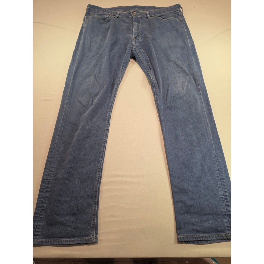 Levisโ 511 Slim Fit Mens Jeans Blue Denim 38x32 Medium Wash Stretch Pants
